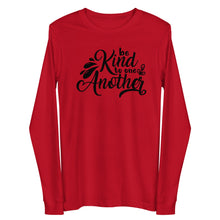 Load image into Gallery viewer, 'Be Kind to One Another' Unisex Long Sleeve Tee
