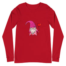 Load image into Gallery viewer, 'Gnome Valentine' Unisex Long Sleeve Tee