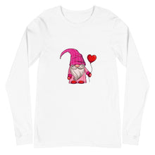 Load image into Gallery viewer, 'Gnome Valentine' Unisex Long Sleeve Tee