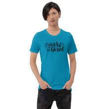 Load image into Gallery viewer, 'Grateful & Blessed' Short-Sleeve Unisex T-Shirt