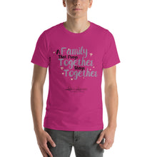 Load image into Gallery viewer, ‘A Family That Prays Together Stays Together’ Short-Sleeve Unisex T-Shirt