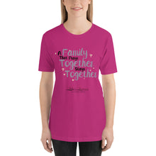 Load image into Gallery viewer, ‘A Family That Prays Together Stays Together’ Short-Sleeve Unisex T-Shirt