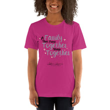 Load image into Gallery viewer, ‘A Family That Prays Together Stays Together’ Short-Sleeve Unisex T-Shirt