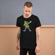 Load image into Gallery viewer, 'Dabbing Leprechaun Green St. Patrick's Day' Short-Sleeve Unisex T-Shirt