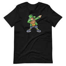 Load image into Gallery viewer, 'Dabbing Leprechaun Green St. Patrick's Day' Short-Sleeve Unisex T-Shirt