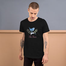 Load image into Gallery viewer, 'Blue Bird Watching' Short-Sleeve Unisex T-Shirt