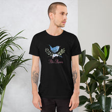 Load image into Gallery viewer, 'Blue Bird Watching' Short-Sleeve Unisex T-Shirt