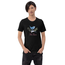 Load image into Gallery viewer, 'Blue Bird Watching' Short-Sleeve Unisex T-Shirt