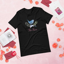 Load image into Gallery viewer, 'Blue Bird Watching' Short-Sleeve Unisex T-Shirt