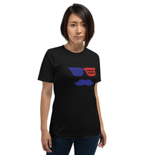 Load image into Gallery viewer, 'True American Mustache' Short-Sleeve Unisex T-Shirt