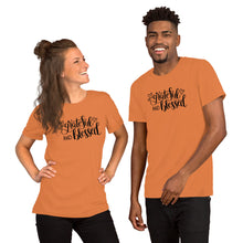 Load image into Gallery viewer, 'Grateful & Blessed' Short-Sleeve Unisex T-Shirt