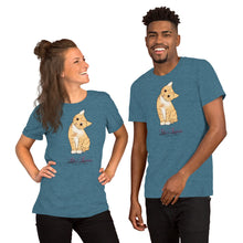 Load image into Gallery viewer, ‘Kitty Cat Head Tilt’ Short-Sleeve Unisex T-Shirt