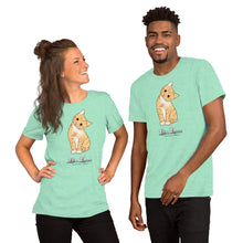 Load image into Gallery viewer, ‘Kitty Cat Head Tilt’ Short-Sleeve Unisex T-Shirt