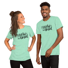 Load image into Gallery viewer, 'Grateful & Blessed' Short-Sleeve Unisex T-Shirt