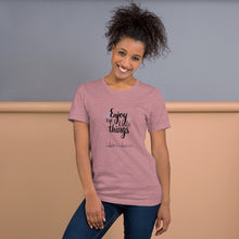 Load image into Gallery viewer, 'Enjoy The Little Things' Short-Sleeve Unisex T-Shirt