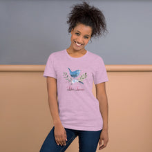 Load image into Gallery viewer, 'Blue Bird Watching' Short-Sleeve Unisex T-Shirt