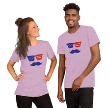 Load image into Gallery viewer, 'True American Mustache' Short-Sleeve Unisex T-Shirt