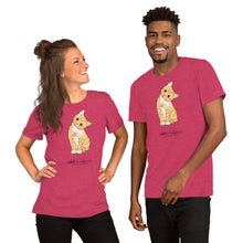Load image into Gallery viewer, ‘Kitty Cat Head Tilt’ Short-Sleeve Unisex T-Shirt