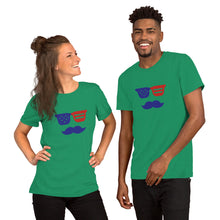 Load image into Gallery viewer, 'True American Mustache' Short-Sleeve Unisex T-Shirt