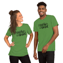 Load image into Gallery viewer, 'Grateful & Blessed' Short-Sleeve Unisex T-Shirt