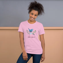Load image into Gallery viewer, 'Blue Bird Watching' Short-Sleeve Unisex T-Shirt