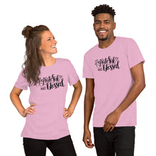 Load image into Gallery viewer, 'Grateful & Blessed' Short-Sleeve Unisex T-Shirt