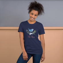 Load image into Gallery viewer, 'Blue Bird Watching' Short-Sleeve Unisex T-Shirt