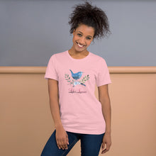 Load image into Gallery viewer, 'Blue Bird Watching' Short-Sleeve Unisex T-Shirt