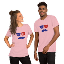 Load image into Gallery viewer, 'True American Mustache' Short-Sleeve Unisex T-Shirt