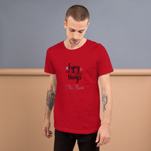 Load image into Gallery viewer, 'Enjoy The Little Things' Short-Sleeve Unisex T-Shirt