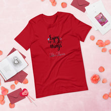 Load image into Gallery viewer, 'Enjoy The Little Things' Short-Sleeve Unisex T-Shirt