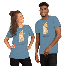 Load image into Gallery viewer, ‘Kitty Cat Head Tilt’ Short-Sleeve Unisex T-Shirt