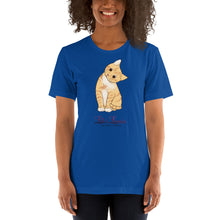 Load image into Gallery viewer, ‘Kitty Cat Head Tilt’ Short-Sleeve Unisex T-Shirt