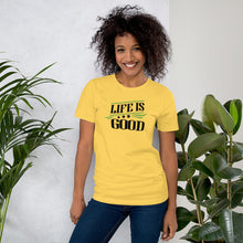 Load image into Gallery viewer, ‘Life Is Good’ Short-Sleeve Unisex T-Shirt