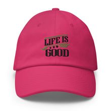 Load image into Gallery viewer, ‘Life Is Good’ Made in USA Cotton Cap