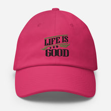 Load image into Gallery viewer, ‘Life Is Good’ Made in USA Cotton Cap
