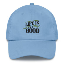 Load image into Gallery viewer, ‘Life Is Good’ Made in USA Cotton Cap