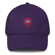 Load image into Gallery viewer, 'I Love You Kiss Lips' Made In USA Cotton Cap