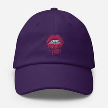 Load image into Gallery viewer, 'I Love You Kiss Lips' Made In USA Cotton Cap