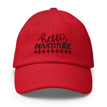 Load image into Gallery viewer, 'Hello Adventure' Made in USA Cotton Cap