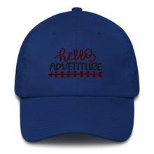 Load image into Gallery viewer, 'Hello Adventure' Made in USA Cotton Cap