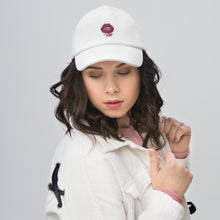 Load image into Gallery viewer, 'I Love You Kiss Lips' Made In USA Cotton Cap