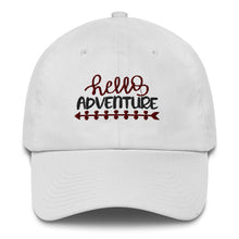 Load image into Gallery viewer, 'Hello Adventure' Made in USA Cotton Cap