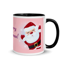 Load image into Gallery viewer, 'Merry Pinkmas' Pink Mug with Color Inside