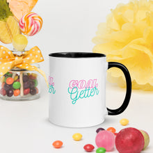 Load image into Gallery viewer, 'Goal Getter' Mug With Color Inside
