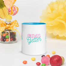 Load image into Gallery viewer, 'Goal Getter' Mug With Color Inside