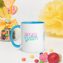 Load image into Gallery viewer, 'Goal Getter' Mug With Color Inside