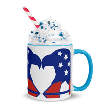 Load image into Gallery viewer, American Eagle Mug with Color Inside