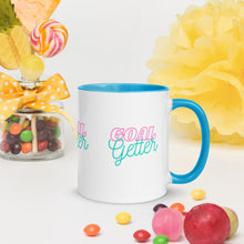 Load image into Gallery viewer, 'Goal Getter' Mug With Color Inside