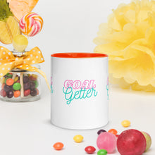Load image into Gallery viewer, 'Goal Getter' Mug With Color Inside